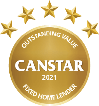 Canstar Outstanding Value Fixed Home Lender Award