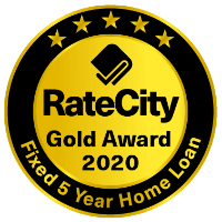 Rate City 5 year fixed rate award